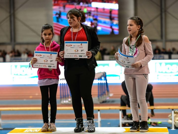 Récolte de médailles en athlétisme